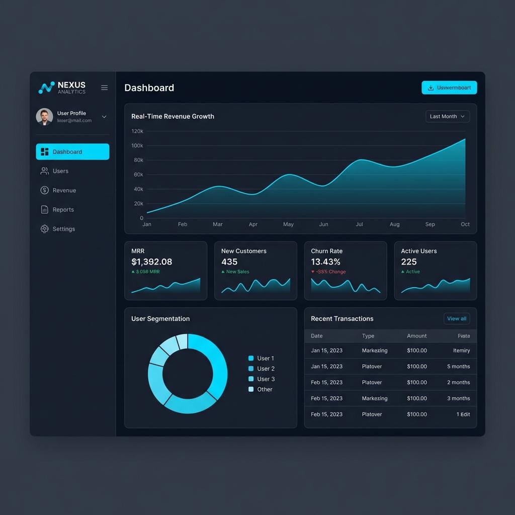 SaaS Dashboard